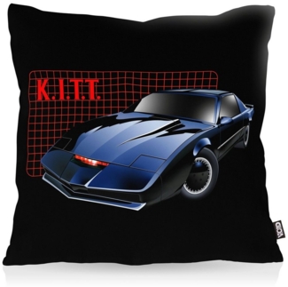 VOID Kissenbezug, K.I.T.T serie hasselhoff michael knight 2000 black rider auto