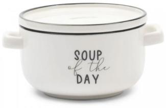 Riviera Maison Suppentasse mit Deckel My Favourit Soup 528580