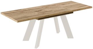 Endo-Moebel Esstisch "Coso Kaschmir" 130-210cm ausziehbar, erweiterbar, Kaschmir Tischbeine, Für bis zu 8 Personen, Kaschmir Beige Beine, Küchentisch, viele Farben