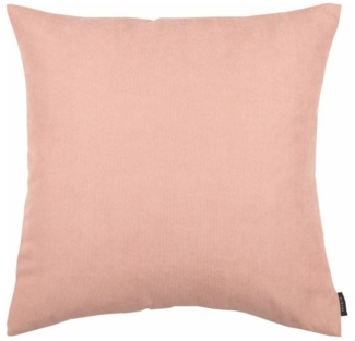 Sehlbach Kissen Uni Velours rose 50 x 50 cm