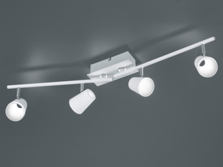 LED Deckenstrahler NARCOS 4-flammig Weiß, Breite 81,5cm