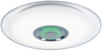 RGB LED Deckenlampe, Bluetooth, Lautsprecher, 47,5 cm