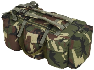 vidaXL 3-in-1 Seesack Armee-Stil 45 L Camouflage 91389