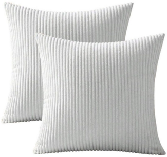 LIVINA HOME Kissenbezug Premium Kissenbezüge, Dekokissen Couchkissen Sofakissen, Kissenhülle, (2 Stück), Kuschelkissen Zierkissen Plüschkissen, Kissen Bezug Set