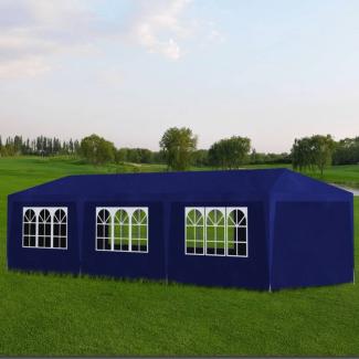 vidaXL Partyzelt 3x9 m Blau 90339