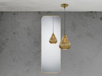 Britney Metallspiegel Gold - 50 x 150cm