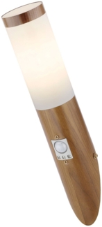 Außenwandleuchte mit Bewegungsmelder Wandleuchte Outdoor Außenlampe 3157SW