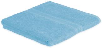 Badetuch Frottier 500 g/m² 100 x 150 cm Hellblau