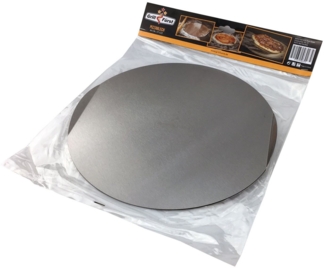 Grillfürst Aromaplanke Grillfürst Pizzablech Edelstahl 31 cm