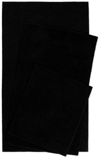 Wecon home Basics Badematte Balu, Höhe 14 mm, Polyester, rechteckig, Chenille, waschbar, rutschfest, schnell trocknend, weich, Badteppich