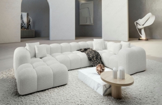 Sofa Dreams Wohnlandschaft Design Couch Stoff Wohnlandschaft Formentera U Form Stoffsofa, Loungesofa