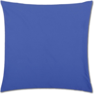 Kissenhülle Dekokissen Kissenbezug Microfaser - viele Größen und Farben Blau 45 x 45 cm