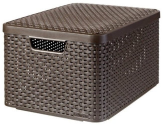 Curver Aufbewahrungskorb, Praktischer Ablagekorb Große L