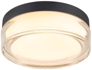 SLV CYFT XL, Wand- und Deckenaufbauleuchte, 2700/3000/4000 K, 15 W, PHASE, 125°, IP65 schwarz - Wand- und Deckenleuchten