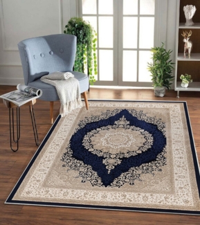 Jungengel Teppich Orient Persisch Design Teppichläufer Waschbar Läufer Flach Wohnzimmer