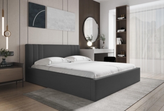 AX LIVING Polsterbett 180 x 200 Bett Flino Design Funktionalität KR22