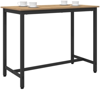 vidaXL Tisch Artisan-Eiche 100 x 50 x 76,5 cm 873749