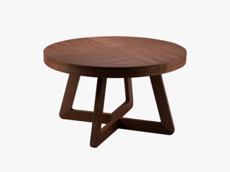 Micadoni 8-Sitzer Tisch Dustin Holz Eiche Dunkel Furnier