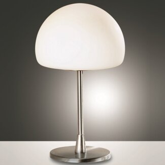 FABAS LUCE No. 3569-30-178 Tischleuchte GAIA Nickel satiniert LED G9 Touchdimmer