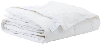 vidaXL Bettdecke Weiß 200 x 220 cm Feder 42007647