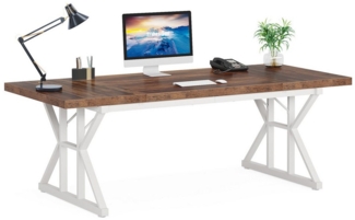 Tribesigns Schreibtisch 160x80 cm Bürotisch Computertisch PC Tisch Arbeitstisch