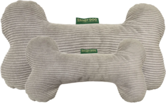 Dandy Dog Hundespielzeug Knochen Relax Grey Größe L/XL