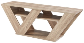 Fernsehtisch Nome 110x30x40cm Eicheoptik [en. casa]