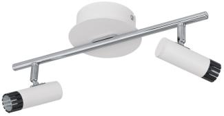 Eglo 93809 Spot LED LIANELLO weiß, chrom, LED max. 2X5W