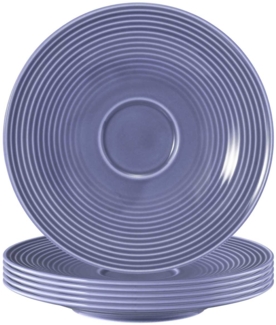 Seltmann Weiden Beat Color Glaze Untertasse ø 16,7 cm 6er Set - Fliederblau