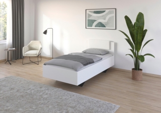 rauch Bett Maika, mit abnehmbarer Polsterauflage in Lederoptik