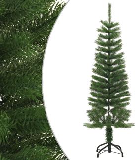 vidaXL Künstlicher Weihnachtsbaum mit Ständer Schlank 120 cm PE 344643