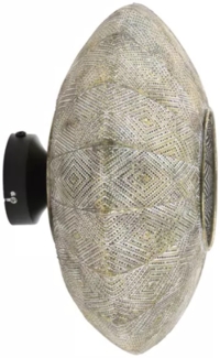 Wandleuchte LAVELLO von Light & Living Ø37,5x22 cm Lampe Gold-Weiß-Schwarz