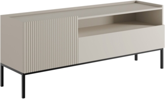 TV-Lowboard Cowilo 150 1D1SZ (Farbe: Cashmere)