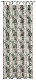 Eurofirany Outdoorvorhang GARDEN Vorhang Wasserdichte Vorhänge für Pavillon Terrasse Pergola, Schlaufen, Pavillon Wetterfeste Terassenvorhänge Sonnenschutz