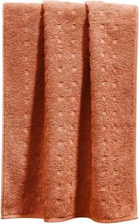 Möve Duschtuch Duschtuch "Quadretti", Walk-Frottier Uni