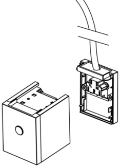The Light Group SLC8514 SLC Click Pushdim + AC BK Endkappe LB24