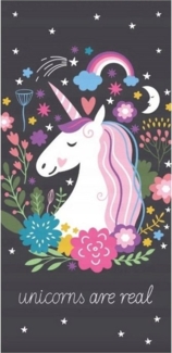 Duschtuch Badetuch Handtuch Strandtuch Einhorn Unicorn 70x140 cm
