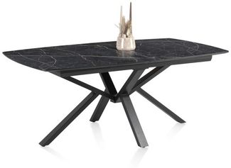 PALACE Esstisch schwarz HPL 190cm x 110cm x 77cm