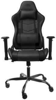 DELTACO Gaming Stuhl Jumbo Gamer Stuhl 110kg schwarz