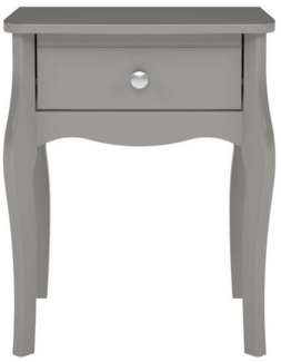 ebuy24 Nachttisch Baroque Nachttisch 1 Schublade grau.