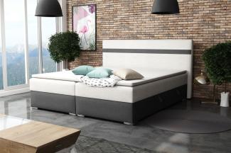 Boxspringbett Schlafzimmerbett DAWID 160x200cm inkl. Bettkasten