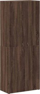 vidaXL Aktenschrank Braun Eichen-Optik 60x32x153 cm Holzwerkstoff 3276650