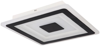 Smart LED Deckenleuchte, dimmbar, App-Steuerung, L 39,5 cm