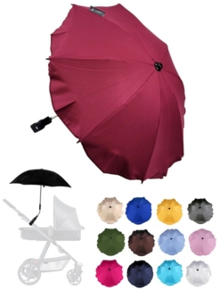 BambiniWelt by Rafael K. Kinderwagen-Sonnenschutzhülle Sonnenschirm Sonnenschutz für Kinderwagen Buggy Jogger universal UV50+, UV 50+ Schutz