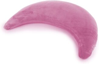 Theraline Plüschmond Mondkissen Stillkissen 140x27 cm malve