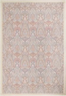 Plaid Isolabella 41 270 x 250 cm, Bassetti, aus Baumwolle mit wunderschöne Paisley-Muster.