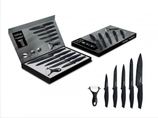 Messer Kochmesser Sparschäler Messerset 6-tlg. Cheffinger CF-MB04