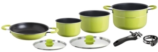 Brunner Topfset JUNIPER 8 Teilig Set Kochen Küche Töpfe