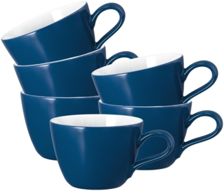 Seltmann Weiden Life Fashion Kaffeetasse 240 ml 6er Set Classic Blue