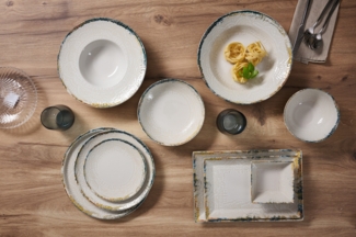 Pizza- & Pastateller-Set 12 tlg. Alfonso